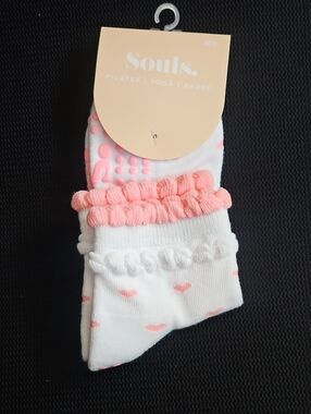 Souls. Heart Grip Socks